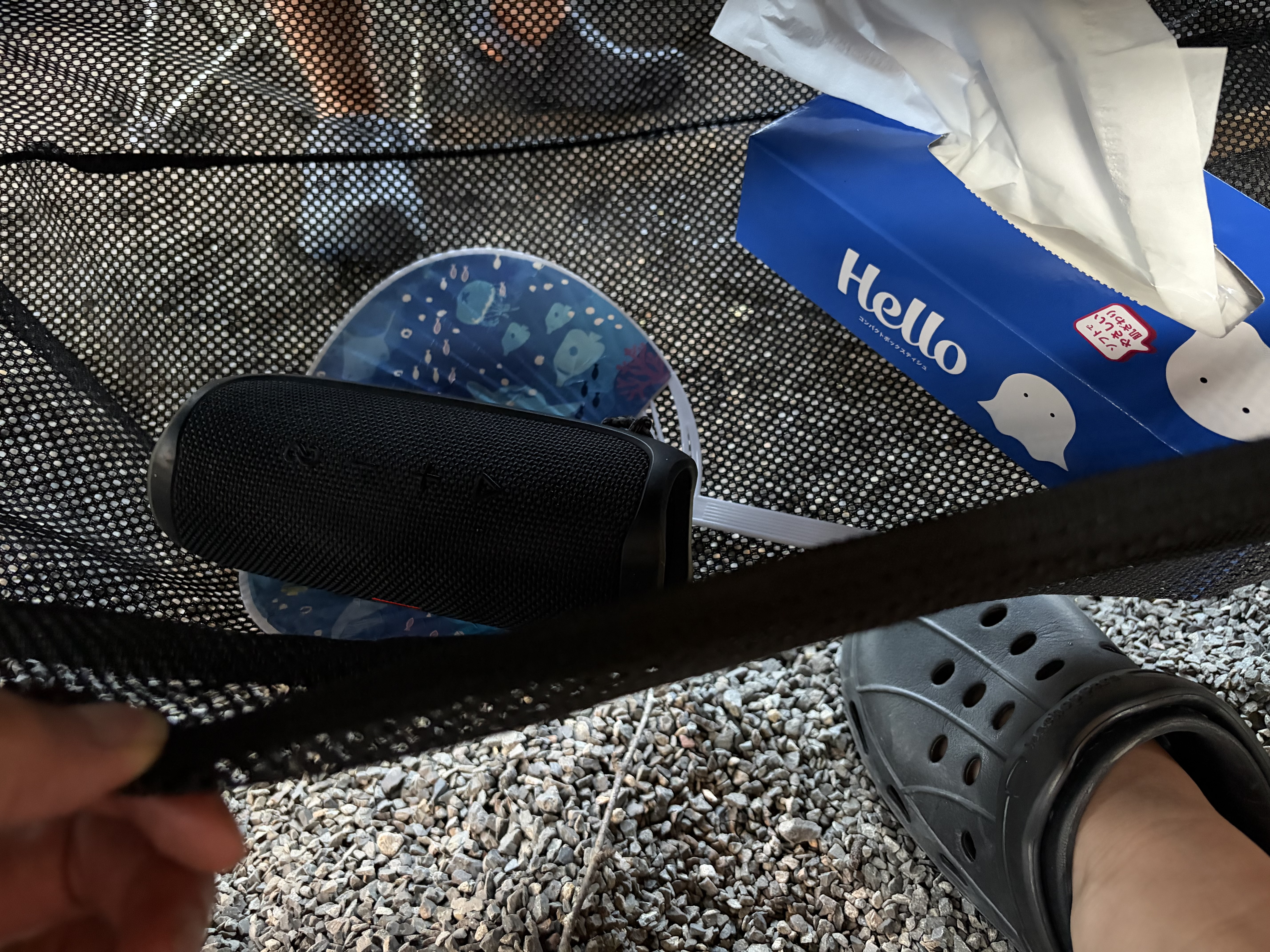 500gのスピーカーを置いた写真