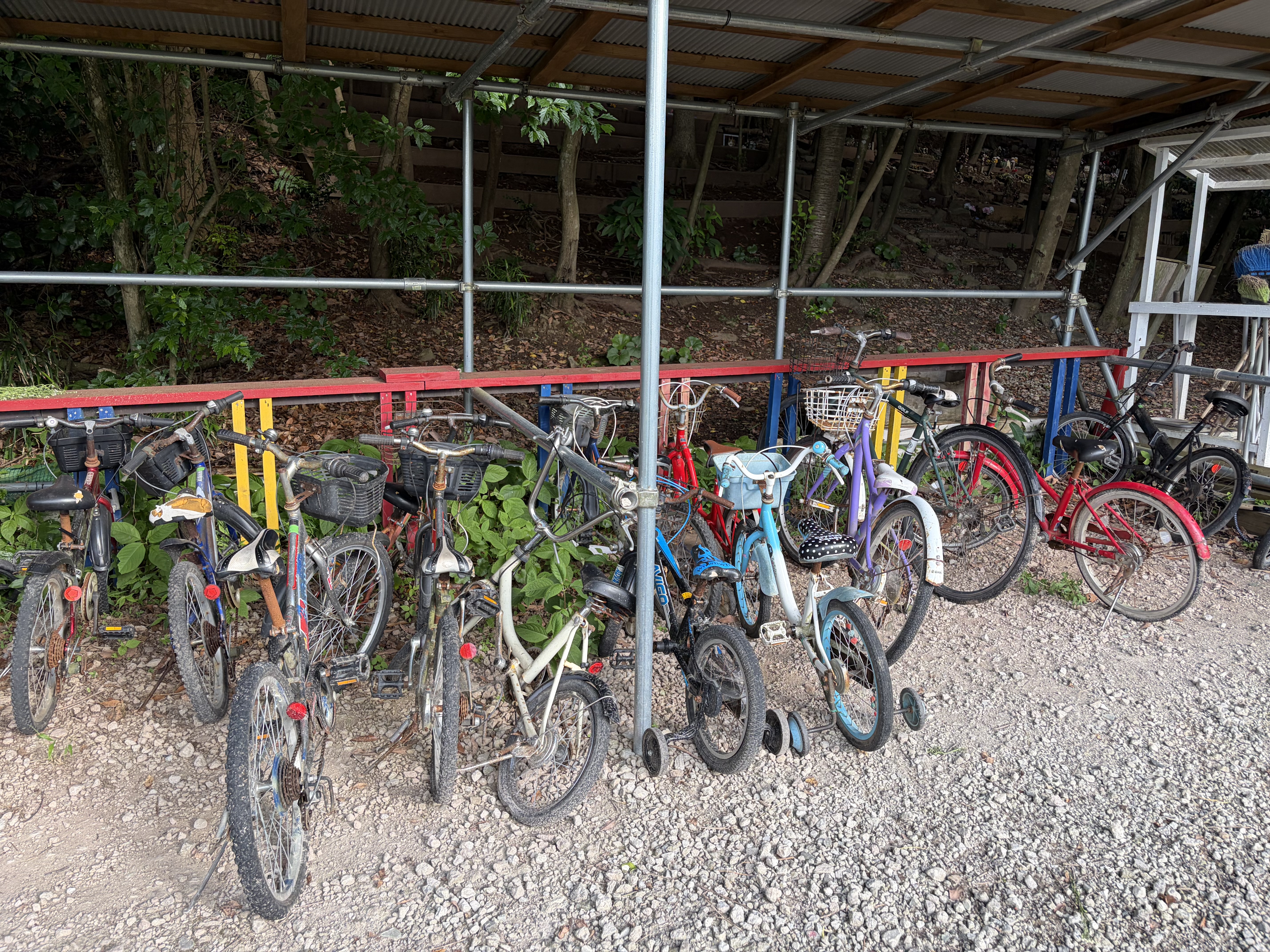 BASE.5で利用できる子ども用自転車