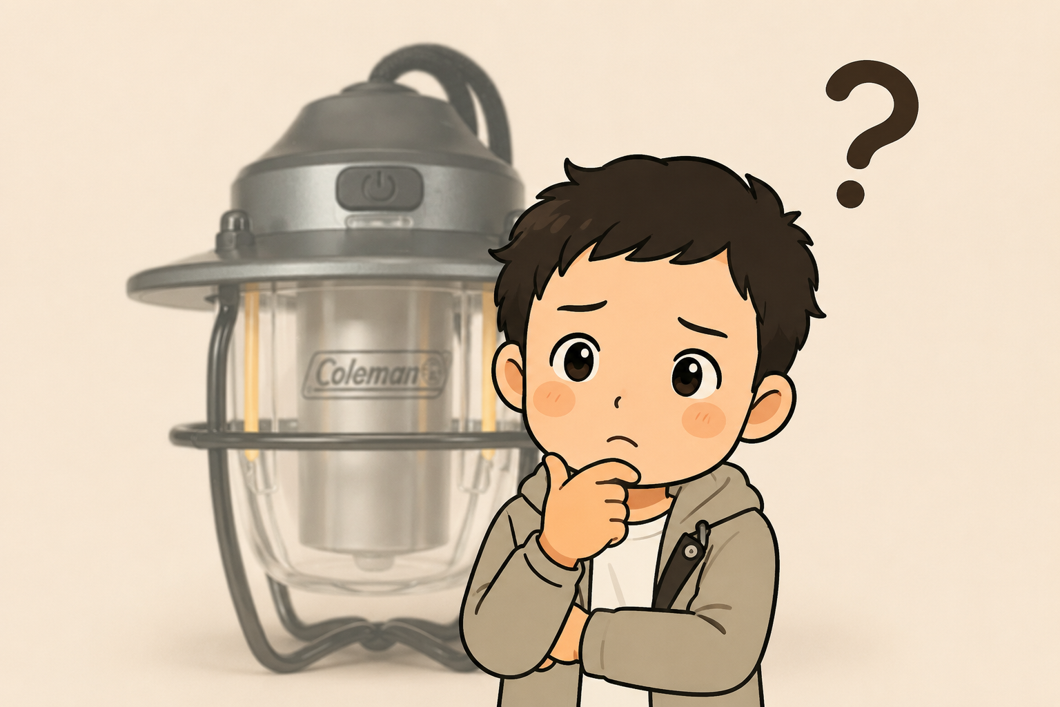 コールマン キャンピングミニランプが向いている人と向いていない人