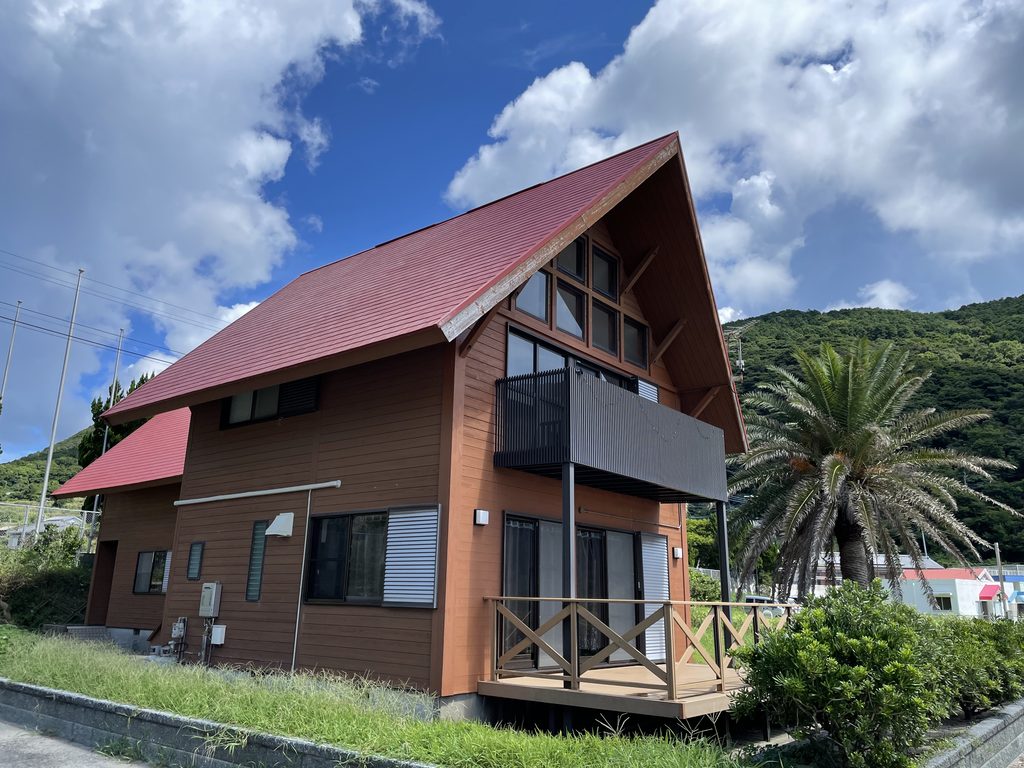 上五島の高井旅コテージの外観